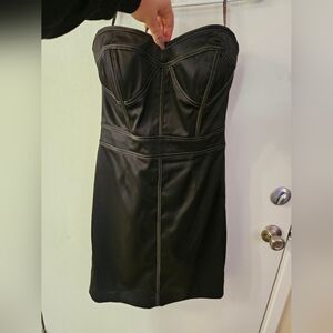 Camille La Vie Black Strapless Dress